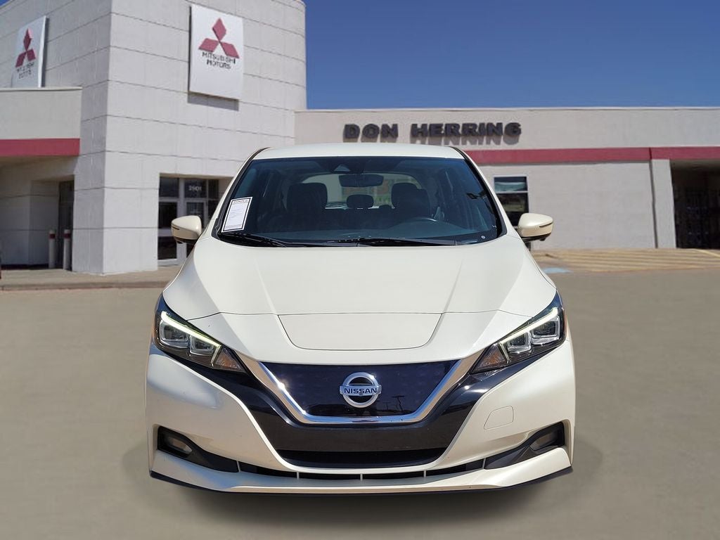 Used 2022 Nissan LEAF SL Plus with VIN 1N4BZ1DV4NC555653 for sale in Irving, TX