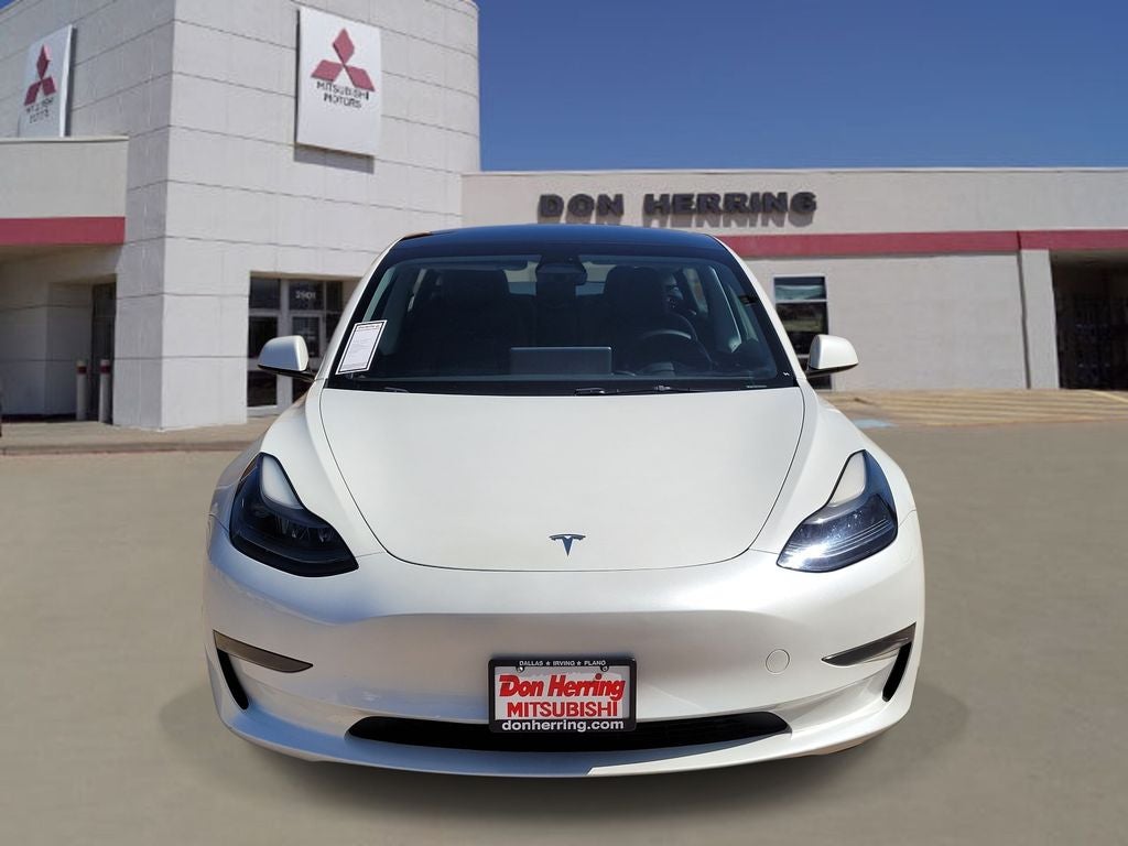 Used 2023 Tesla Model 3 Base with VIN 5YJ3E1EA2PF563648 for sale in Irving, TX