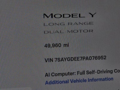 2023 Tesla Model Y Long Range