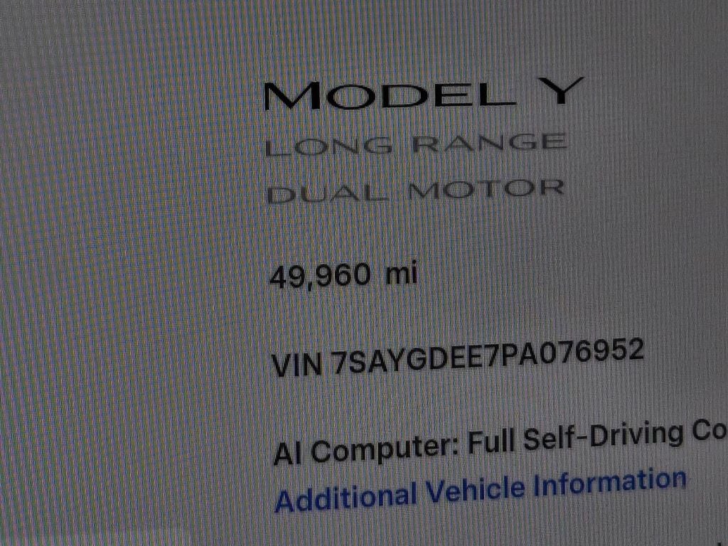 2023 Tesla Model Y Long Range
