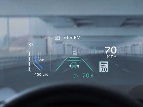 2023 Mitsubishi Outlander Head-Up Display