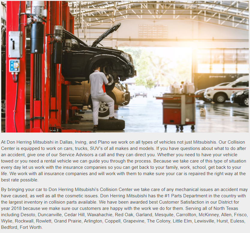 Don Herring Irving Mitsubishi in Irving TX